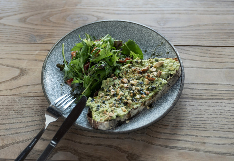 ▼アボカドトースト　Avocado Toast Plate